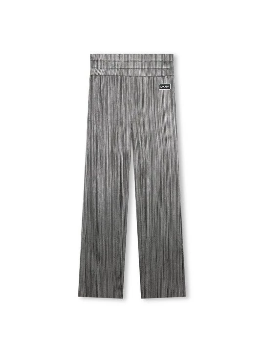 Obrázek produktu Kalhoty DKNY stříbrná barva