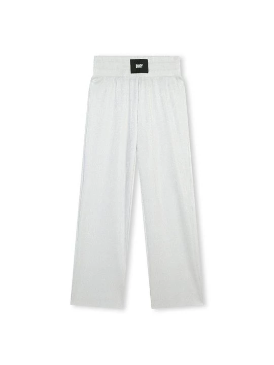 Obrázek produktu Kalhoty DKNY stříbrná barva