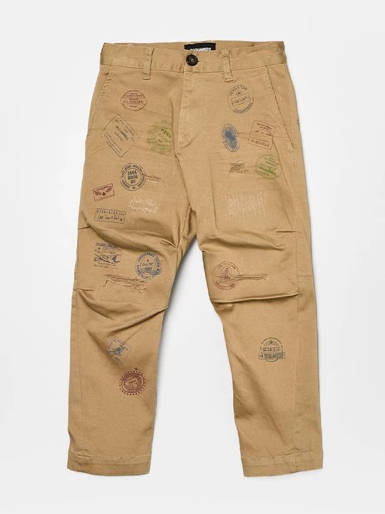 Obrázek produktu Kalhoty Dsquared2 hnědá