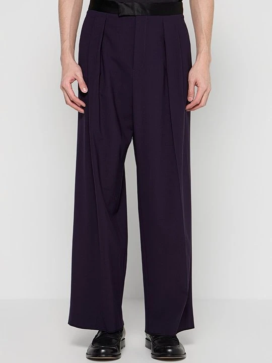 Obrázek produktu Kalhoty Emporio Armani fialová