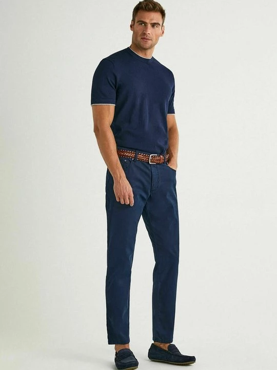 Obrázek produktu Kalhoty Hackett London tmavě modrá