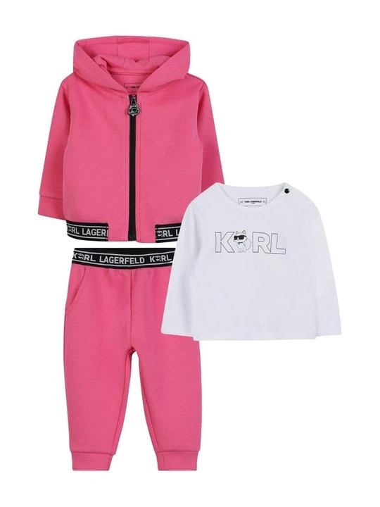 Obrázek produktu Kalhoty KARL LAGERFELD růžová