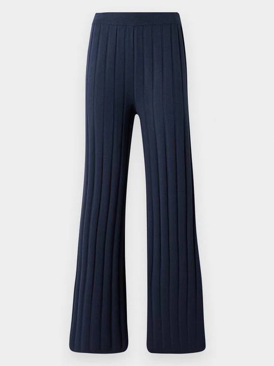 Obrázek produktu Kalhoty MM By Max Mara tmavě modrá