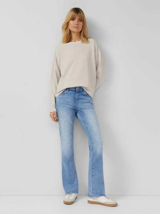 Obrázek produktu Kalhoty / Regular Fit / Středně vysoký pas / Bootcut Leg s.Oliver modrá