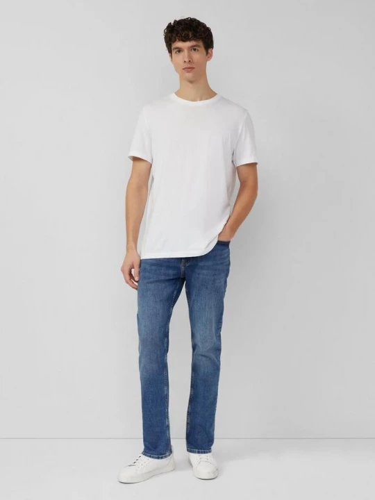 Obrázek produktu Kalhoty Regular Fit / Středně vysoký pas / Tapered Leg s.Oliver modrá