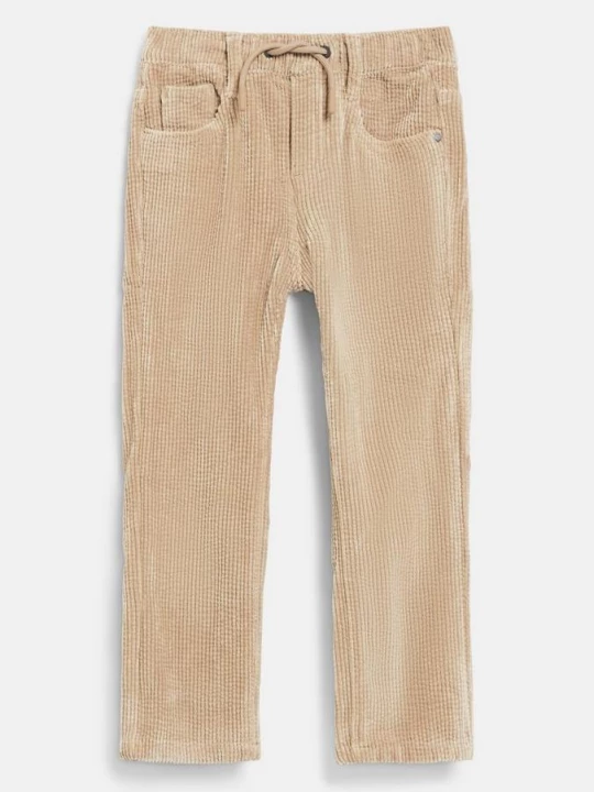 Obrázek produktu Manšestrové joggingové kalhoty Pelle / Regular Fit / Mid Rise / Straight Leg s.Oliver hnědá