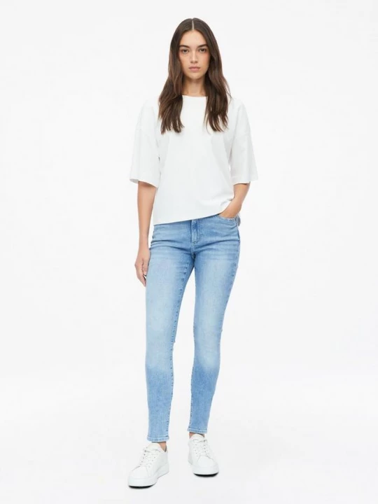 Obrázek produktu Džíny Izabell / Skinny Fit / Mid Rise / Skinny Leg / nýtky s.Oliver modrá