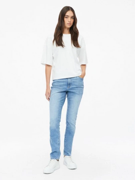 Obrázek produktu Džíny Betsy / Slim Leg / Mid Rise / super streč s.Oliver modrá