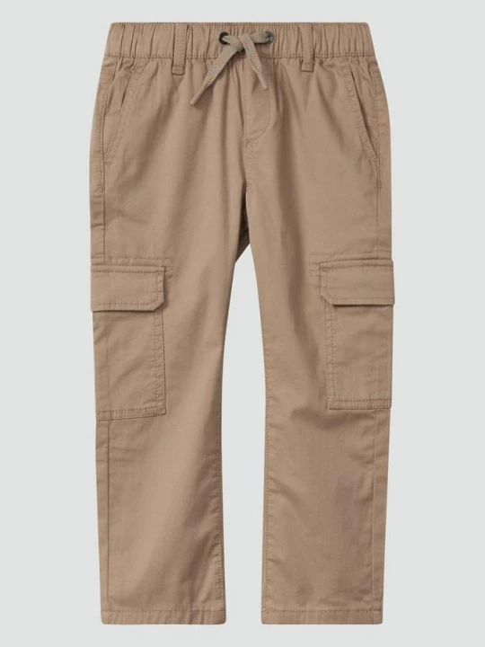Obrázek produktu Kalhoty s podšívkou Pelle / Regular fit / Mid rise / Straight leg s.Oliver hnědá