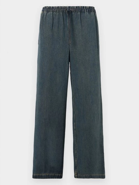 Obrázek produktu Kalhoty Samsøe Samsøe tmavomodrý denim