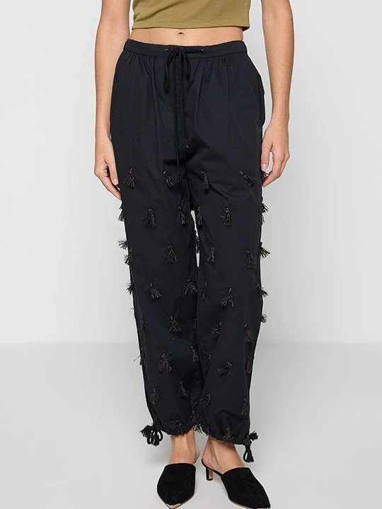 Obrázek produktu Kalhoty Tory Burch černá