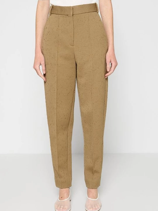 Obrázek produktu Kalhoty Tory Burch světle hnědá
