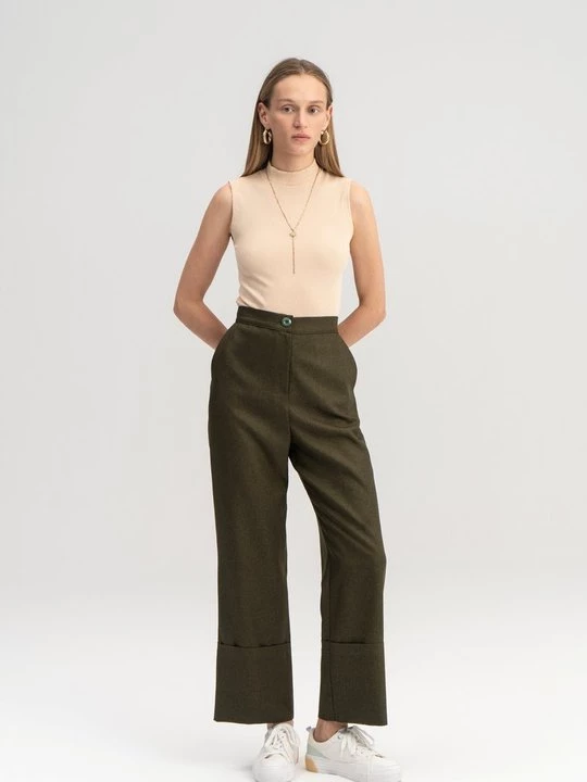 Obrázek produktu Kalhoty Touché Privé khaki