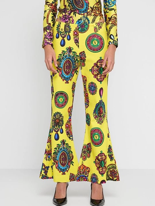 Obrázek produktu Kalhoty Versace Jeans Couture žlutá