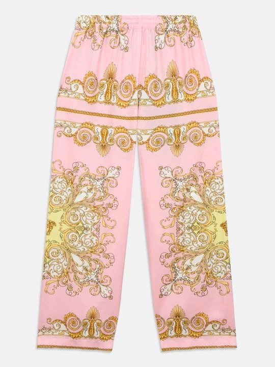 Obrázek produktu Kalhoty Versace zlatá barva