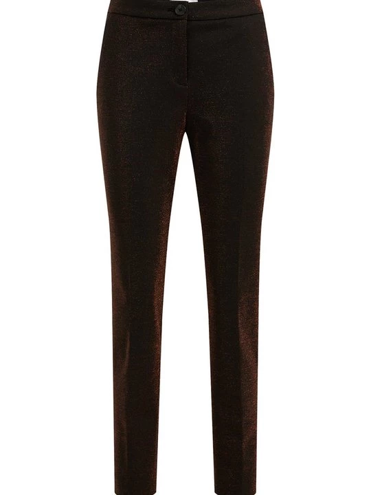 Obrázek produktu Kalhoty WE Fashion tmavě hnědá
