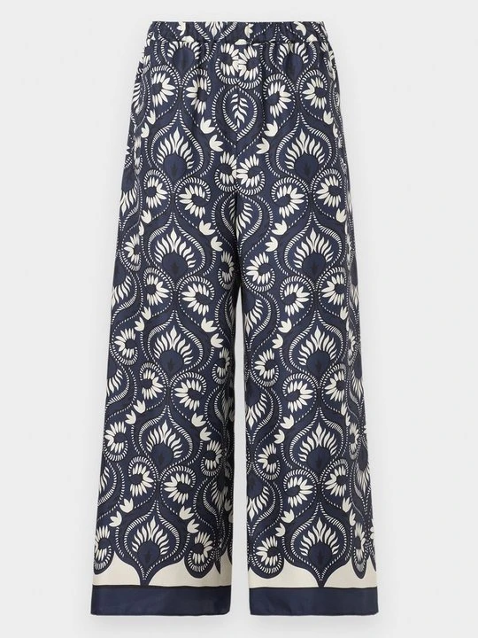 Obrázek produktu Kalhoty Weekend Max Mara tmavě modrá