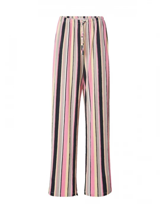 Obrázek produktu Kamila Šikl Kalhoty žlutá / šedá / pink / černá