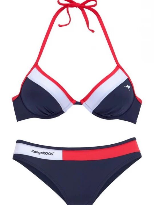 Obrázek produktu KangaROOS Bikiny  námořnická modř / pink / bílá