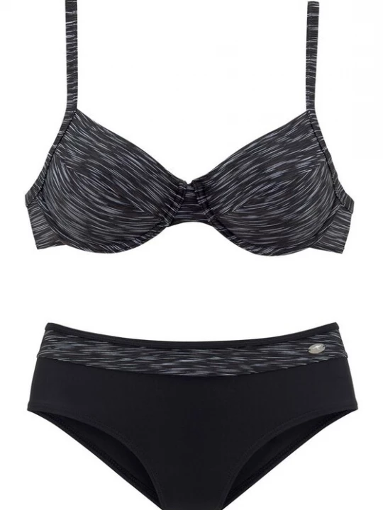 Obrázek produktu KangaROOS Bikiny  šedá / černá