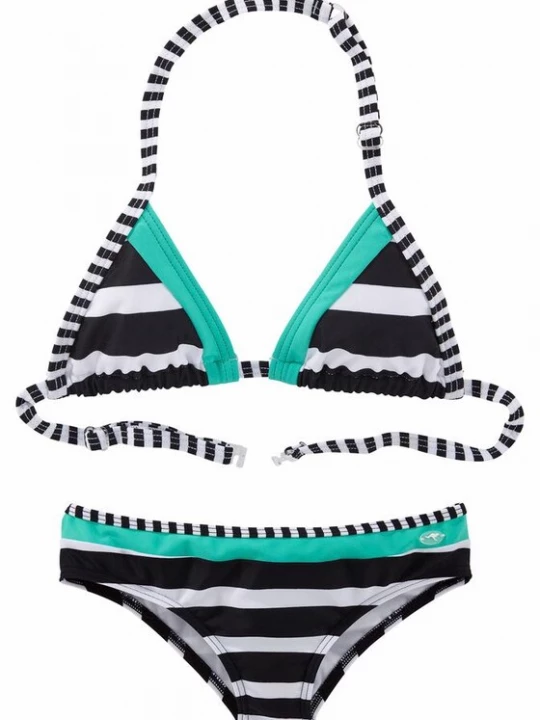 Obrázek produktu KangaROOS Bikiny svítivě modrá / mix barev / černá / bílá
