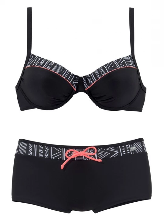 Obrázek produktu KangaROOS Sportovní bikiny  černá / bílá
