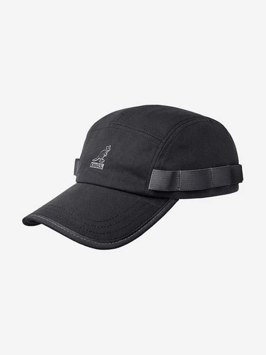 Obrázek produktu Kangol Bavlněná baseballová čepice Kangol Wax Utility 5 Panel černá
