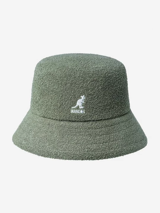 Obrázek produktu Kangol bucket klobouk Kapelusz Kangol Bermuda Bucket K3050ST CONCRETE zelená