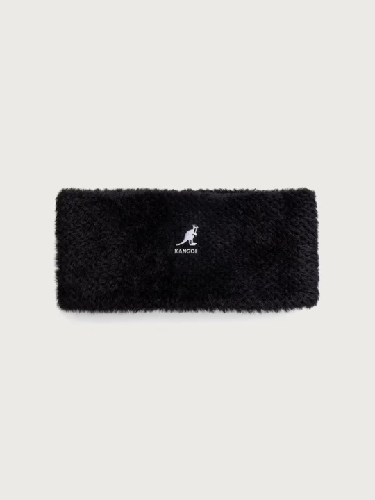 Obrázek produktu Kangol čelenka dámská FAUX FUR 2-WAY WIDE černá