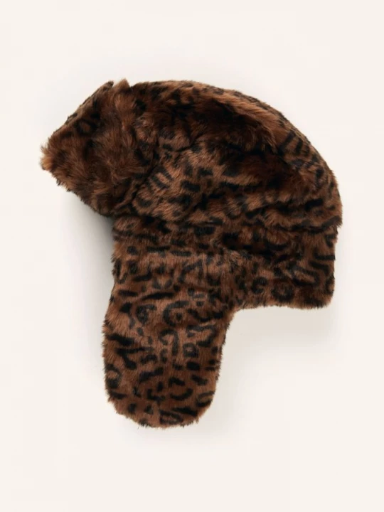Obrázek produktu Kangol Čepice Z Umělé Kožešiny hnědá / černá