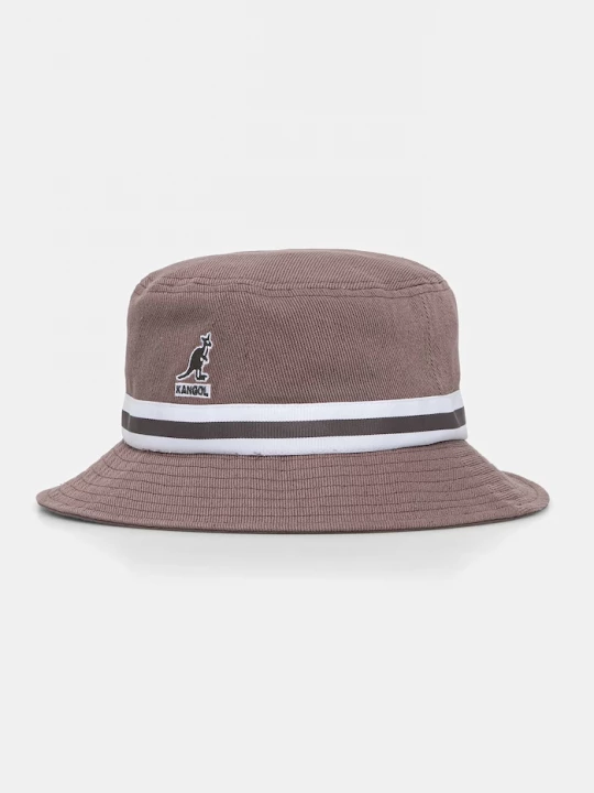 Obrázek produktu Kangol kapuce bavlněná STRIPE LAHINCH fialová