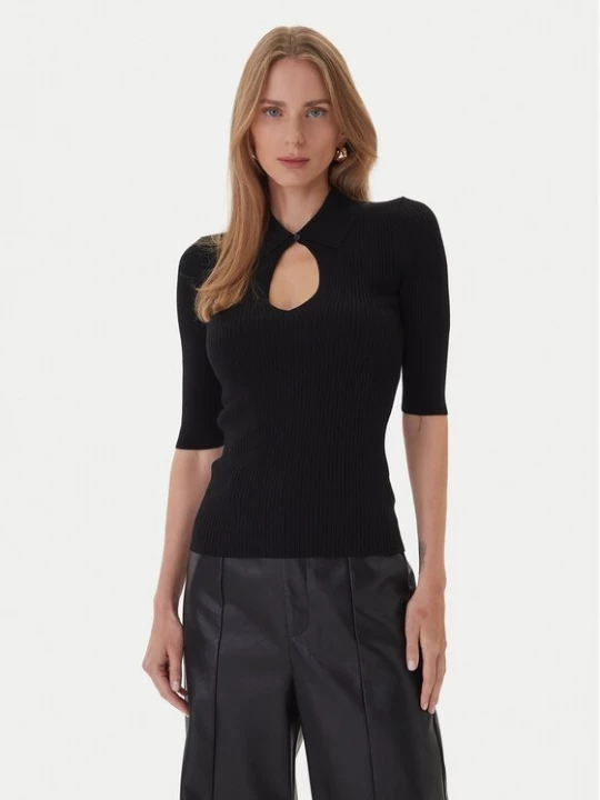 Obrázek produktu KAOS Svetr RI1NT053 0001 Černá Regular Fit