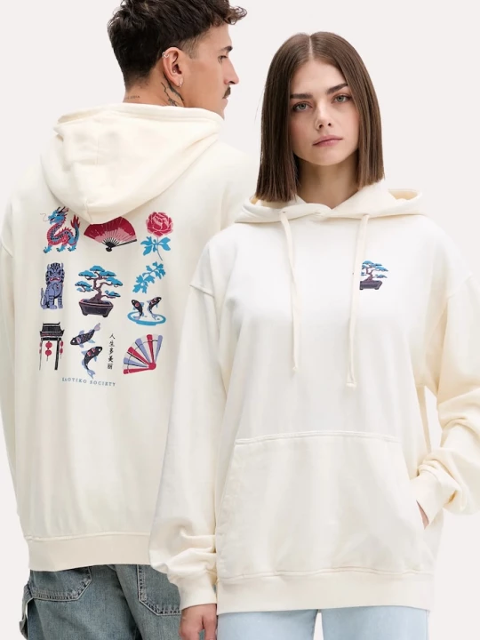 Obrázek produktu Kaotiko Bavlněná mikina béžová