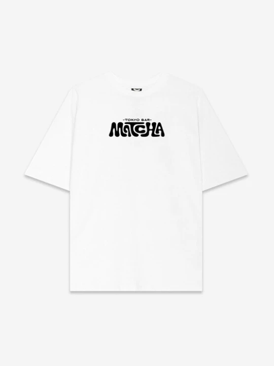 Obrázek produktu Kaotiko Tričko 'MATCHA TOKYO' režná / černá / bílá