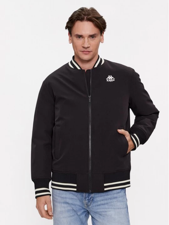 Obrázek produktu Kappa Bunda bomber Authentic Gomin 331H2MW Černá Comfort Fit