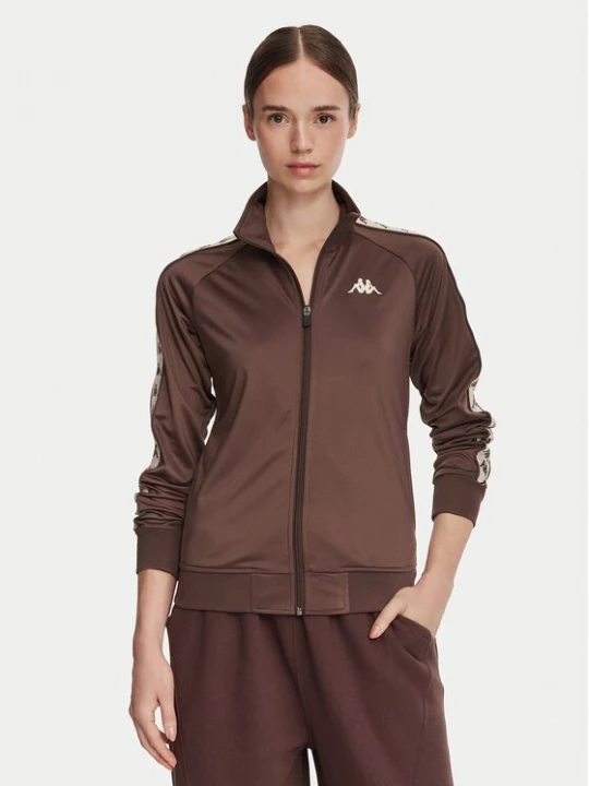 Obrázek produktu Kappa Mikina 222 Banda Wanniston Slim 301PSC0 Hnědá Regular Fit
