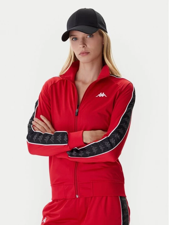 Obrázek produktu Kappa Mikina 301PSC0 Červená Slim Fit