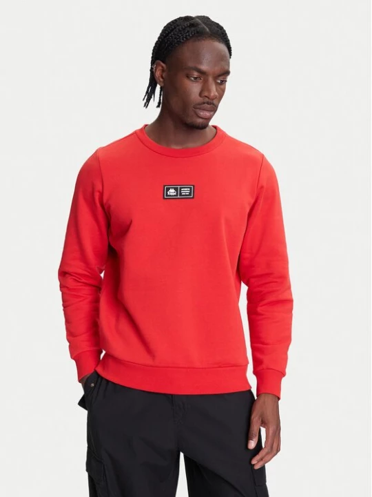 Obrázek produktu Kappa Mikina Authentic Nymphe 321Y1MW Červená Comfort Fit