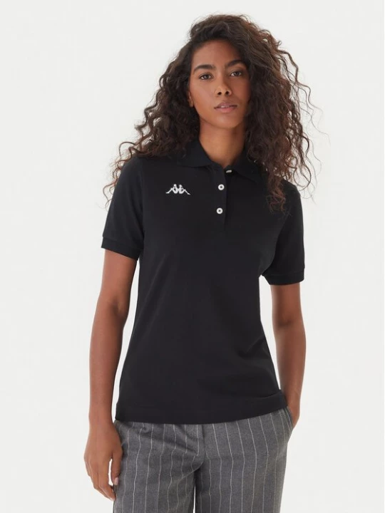 Obrázek produktu Kappa Polokošile Logo Sharas Wss 302B3C0 Černá Regular Fit