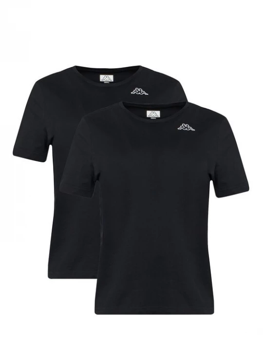 Obrázek produktu Kappa Souprava triček Logo Alyce 322564W Černá Regular Fit