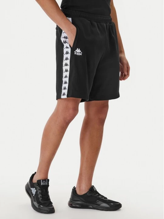 Obrázek produktu Kappa Sportovní kraťasy Banda Oviedo 351S77W Černá Comfort Fit