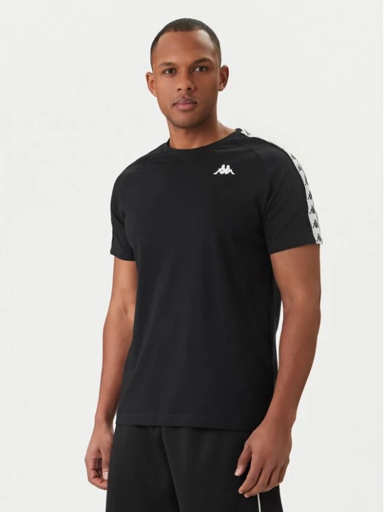 Obrázek produktu Kappa T-Shirt 303UV10 Černá Slim Fit