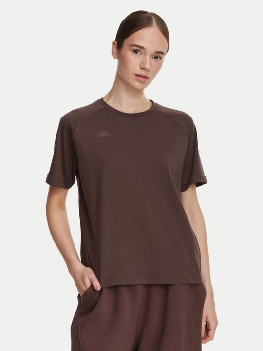Obrázek produktu Kappa T-Shirt 34258QW Hnědá Regular Fit