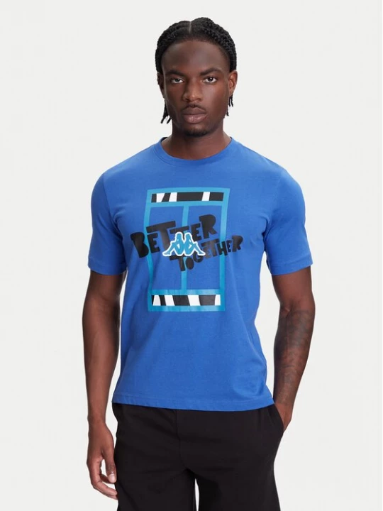 Obrázek produktu Kappa T-Shirt 351U8JW 741 Modrá Regular Fit