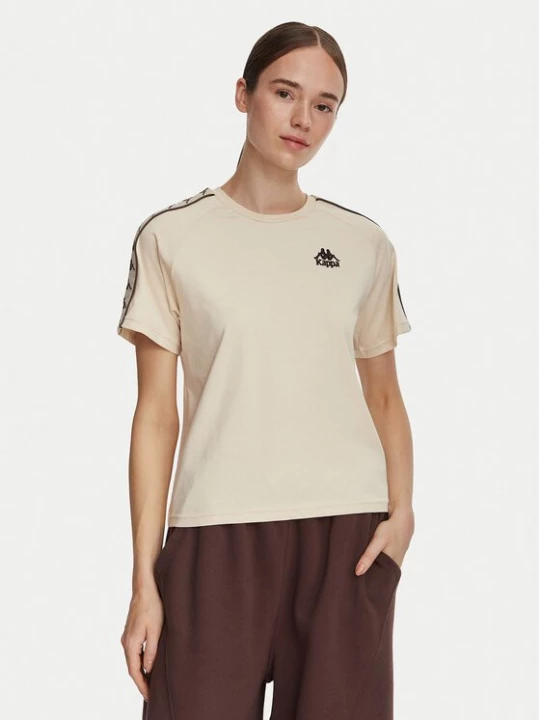 Obrázek produktu Kappa T-Shirt 371U6WW Béžová Regular Fit