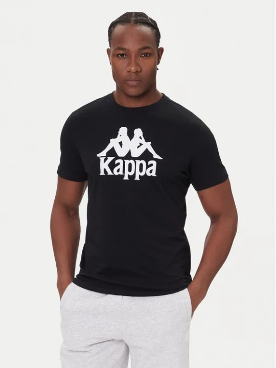 Obrázek produktu Kappa T-Shirt Authentic 361N6QW Černá Regular Fit