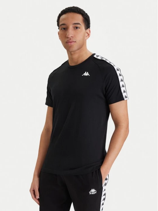 Obrázek produktu Kappa T-Shirt Banda Coen 303UV10 Černá Slim Fit
