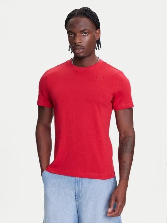 Obrázek produktu Kappa T-Shirt Logo Korpo Cafers 304J150 Světle červená Slim Fit