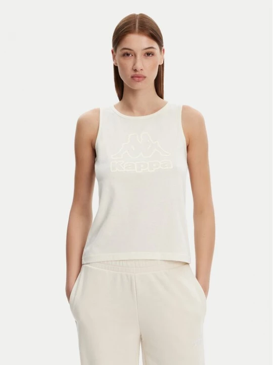 Obrázek produktu Kappa Top Logo Gria 382129W Écru Regular Fit Krémová