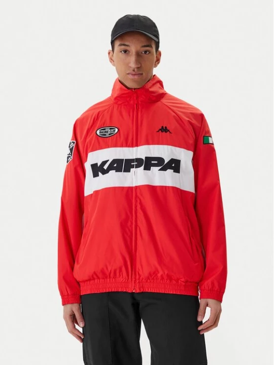 Obrázek produktu Kappa Větrovka Authentic Sullix 382568W Červená Oversize